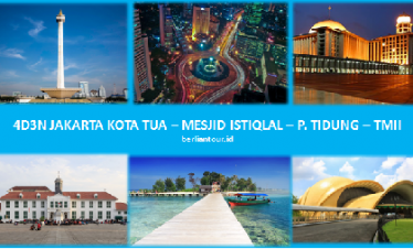 4D3N – JAKARTA TIDUNG  ISLAND TOUR PACKAGE